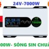 Bộ chuyển đổi điện Sin Chuẩn 7000W-Bộ Đổi Nguồn 24V sang 220V Sin Chuẩn 7000w-SOYER TECH NEW - STW-7000W-24V