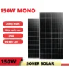 Tấm pin năng lượng mặt trời Mono STS 150W- SOYER SOLAR
