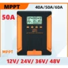 MPPT 50A Điều Khiển Sạc Năng Lượng Mặt Trời 180V Plus Phiên Bản 12V 24V 36V 48V 50A MPPT