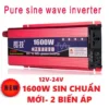 Bộ Kich Điện Inverter 12v 24V Công Suất 1600w Sin Chuẩn-Đổi Nguồn inverter Công Suất 1600w Sin Chuẩn