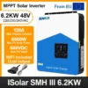 Biến Tần Hybrid Solar Inverter EASUN POWER 48V-7200VA 6.2KW 48V-120A MPPT-PV 55-500VDC-HOT SALE-MỚI 2025