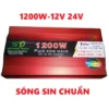 Bộ chuyển đổi điện Sin Chuẩn 1200W-Bộ Đổi Nguồn 12V sang 220V Sin Chuẩn ST 23-A SOYER TECH