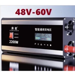 Bộ kich nguồn điện 48V-60V lên 220V 2200W-Bộ Chuyển Đổi Điện Inverter 2200W - 48V-60V 2200W Tự động nhận đầu vào