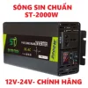 Bộ chuyển đổi điện Sin Chuẩn 2000W-Bộ Đổi Nguồn 24V sang 220V Sin Chuẩn -ST-2000W-SOYER TECH