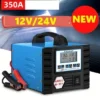 Máy Sạc Bình Acquy 12v 24v Tự Ngắt Công Suất Lớn 350A, Sạc Bình Acquy 12v 24v Từ 6ah-400ah Cho Xe Máy Đến Ô Tô Xe Tải