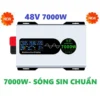 Bộ chuyển đổi điện Sin Chuẩn 7000W-Bộ Đổi Nguồn 48V sang 220V Sin Chuẩn-SOYER TECH NEW