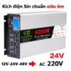 Bộ chuyển đổi điện Sin Chuẩn 4200W-SOYER TECH-Bộ Đổi Nguồn 24V sang 220V Sin Chuẩn 4200w-Mã ST33A-4200W