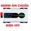 Bộ chuyển đổi điện Sin Chuẩn 8000W-Bộ Đổi Nguồn 48V sang 220V Sin Chuẩn  - STW-48V 8000W SOYER TECH NEW