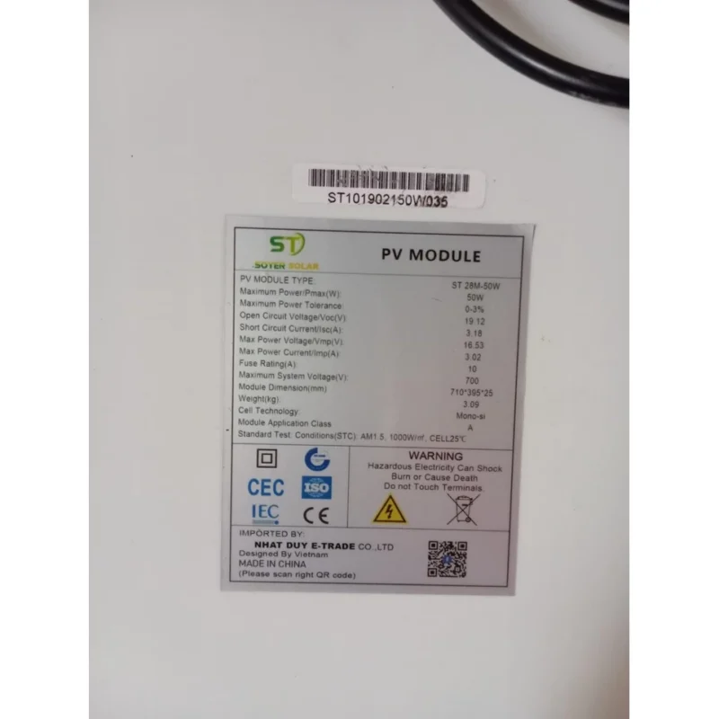 CÔNG TY TNHH MỘT THÀNH VIÊN THƯƠNG MẠI ĐIỆN TỬ NHẬT DUY