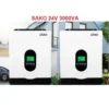 Biến tần Năng lượng mặt trời Hybrid SAKO 3KVA 24V AC220-240V 80A MPPT PV 30V-450V