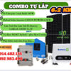 COMBO TỰ LẮP HỆ HÒA LƯỚI LƯU TRỮ HYBRID EASUN 6.2KW (COMBO 16)