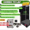 COMBO TỰ LẮP HỆ HOÀ LƯỚI LƯU TRỮ HYBRID LUXPOWER ECO SNA 6KW 1 PHA (COMBO 26)