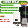 COMBO TỰ LẮP HỆ HOÀ LƯỚI KHÔNG LƯU TRỮ HYBRID LUXPOWER ECO SNA 6KW 1 PHA (COMBO 27)