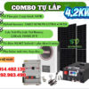 COMBO TỰ LẮP HỆ HOÀ LƯỚI LƯU TRỮ HYBRID SAKO ULTRA 4.2KW ( COMBO 33 )