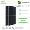 COMBO 8 TẤM PIN NĂNG LƯỢNG MẶT TRỜI ASTRONERGY 540W – LOẠI A | CHSM72M(DG)/F-BH, 2 MẶT KÍNH CAO CẤP (BIFACIAL)