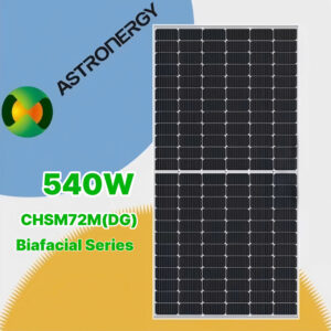 TẤM PIN NĂNG LƯỢNG MẶT TRỜI ASTRONERGY 540W – LOẠI A | CHSM72M(DG)/F-BH, 2 MẶT KÍNH CAO CẤP (BIFACIAL)