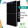 COMBO 6 TẤM PIN NĂNG LƯỢNG MẶT TRỜI JA SOLAR 545W – HAI MẶT KÍNH | JAM72D30-545/GB Mới 100% | Loại A