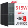 COMBO 16 TẤM PIN NĂNG LƯỢNG MẶT TRỜI LONGi 615W MONO HALF-CELL Model LR8-66HGD-615M | Dòng Hi-MO 7 | Công nghệ mới – Hiệu suất cao