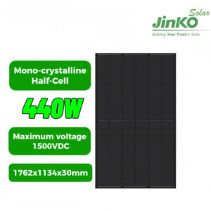 Tấm Pin Mặt Trời Hai Mặt Kính Jinko Tiger Neo 440W – Bifacial Mono Loại A - JKM440N-54HL4R-BDV