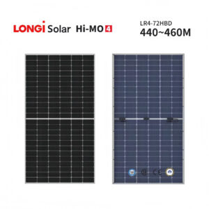 Combo 2 Tấm pin năng lượng mặt trời LONGi 445W Half-cell 2 mặt kính LR4-72HBD-445M