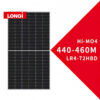 Combo 4 Tấm pin năng lượng mặt trời LONGi 445W Half-cell 2 mặt kính LR4-72HBD-445M