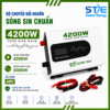 Bộ chuyển đổi Điện Sóng Sin Chuẩn 4200W 48V/220V – Dành Cho Hệ Điện Năng Lượng Mặt Trời-Phân Phối ST SOYER TECH