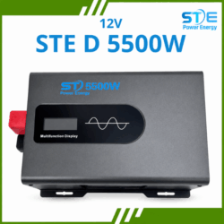 BỘ CHUYỂN ĐỔI NGUỒN ĐIỆN SÓNG SINE CHUẨN STE POWER ENERGY 12V LÊN 220V 5500W STE-D 5500W