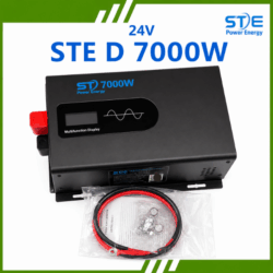 BỘ CHUYỂN ĐỔI NGUỒN 7000W 24V sang 220V Sin Chuẩn STE POWER ENERGY Mã STE D 7000W