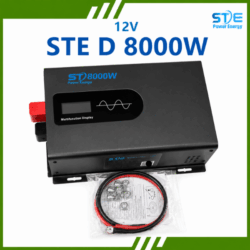 BỘ CHUYỂN ĐỔI NGUỒN SÓNG SIN CHUẨN STE D 8000W 12V LÊN 220V STE POWER ENERGY