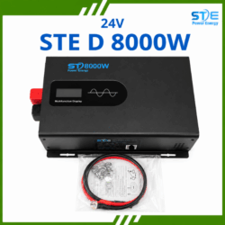 BỘ CHUYỂN ĐỔI NGUỒN SÓNG SIN CHUẨN STE D 8000W 24V LÊN 220V STE POWER ENERGY