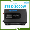 BỘ CHUYỂN ĐỔI NGUỒN SÓNG SINE CHUẨN STE 12V LÊN 220V 4200W - MODEL: STE D-4200