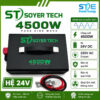 Bộ Chuyển Đổi Nguồn Sóng Sin Chuẩn SOYER TECH 4500W Hệ 24V DC Ra 220V AC-Phân Phối ST SOYER TECH