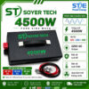 Bộ Chuyển Đổi Nguồn Sóng Sin Chuẩn SOYER TECH 4500W Hệ 12V/24V/48V DC Ra 220V AC-Phân Phối ST SOYER TECH