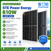 Tấm Pin Năng Lượng Mặt Trời STE Power Energy 610W 2 Mặt Kính Mono PERC-Phân Phối ST SOYER TECH