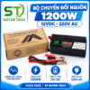 BỘ CHUYỂN ĐỔI NGUỒN INVERTER 1200W 12VDC LÊN 220VAC – SÓNG SIN CHUẨN – PHÂN PHỐI ST SOYER TECH