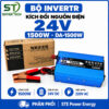Kích Điện 24V Lên 220V 1500W DA-1500W Bộ Inverter DC Sang AC Phân Phối ST SOYER TECH