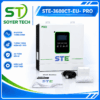 Biến Tần Năng Lượng Mặt Trời STE-3600CT-EU-PRO 3600W 24V Sạc 120A PV 5000W | Phân Phối ST SOYER TECH
