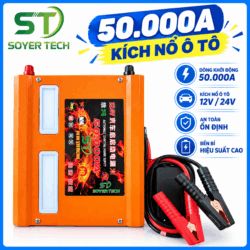 Bộ Kích Nổ Ô Tô ST SOYER TECH 50.000A – Kích Bình Ắc Quy 12V/24V – Dòng Khởi Động Cao-Phân Phối ST SOYER TECH