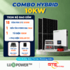 Combo điện mặt trời Hybrid 6.5kW hệ lưu trữ 15.36kW