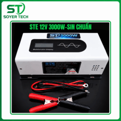 Bộ Chuyển Đổi Nguồn 3000W – Inverter Sin Chuẩn Cực Khỏe Cho Ắc Quy 12V-Phân Phối ST Soyer Tech