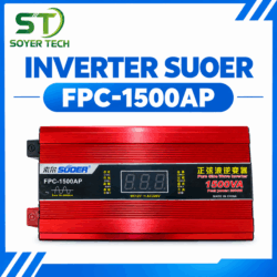 INVERTER SUOER FPC-1500AP 1500VA – BỘ Đổi ĐIỆN 12V SANG 220V | PHÂN PHỐI ST SOYER TECH