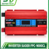 INVERTER SUOER FPC-1000CL 1000W 12V LÊN 220V – BỘ ĐỔI ĐIỆN SÓNG SIN MÔ PHỎNG CÓ SẠC 10A & MÀN HÌNH-Phân Phối ST SOYER TECH