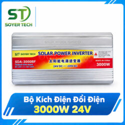Inverter Suoer SUA-3000BF 3000W 24V Lên 220V – Bộ Kích Điện Sóng Sin Mô Phỏng, Bảo Vệ Ngược Cực | Phân Phối ST Soyer Tech