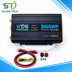 ⚡ BỘ ĐỔI  ĐIỆN SÓNG SIN CHUẨN 12VDC -2VDC |STE-DX 3000WP ⚡-Phân Phối ST Soyer Tech