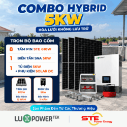 Combo điện năng lượng mặt trời hòa lưới 5kw (Không lưu trữ)- Tại Quảng Ngãi – Tiết Kiệm Tiền Điện Hiệu Quả Cho Gia Đình