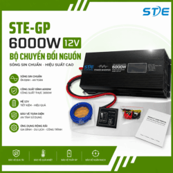 Bộ chuyển đổi điện sin chuẩn STE GP 6000W hệ 12V lên 220V Sin Chuẩn 6000W ST Soyer Tech