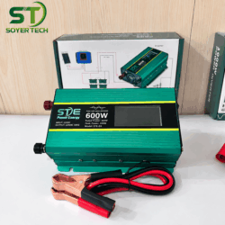 Bộ Chuyển Đổi Nguồn STE GS 600W hệ 12VDC Sang 220VAC Sóng Sin Chuẩn ST Soyer Tech