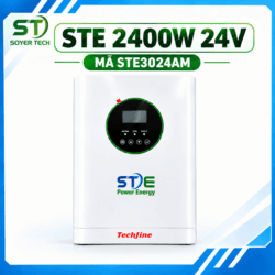Bộ Inverter STE 2400W 24V STE3024AM Chuyển Đổi Điện Năng Lượng Mặt Trời Phân Phối ST Soyer Tech