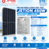 TẤM PIN NĂNG LƯỢNG MẶT TRỜI JETION SOLAR 450W – 1 MẶT KÍNH| Phân Phối ST Soyer Tech